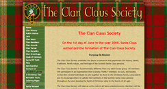 Desktop Screenshot of clanclaussociety.com